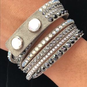 Swarovski Slake Crystal Wrap Bracelet
